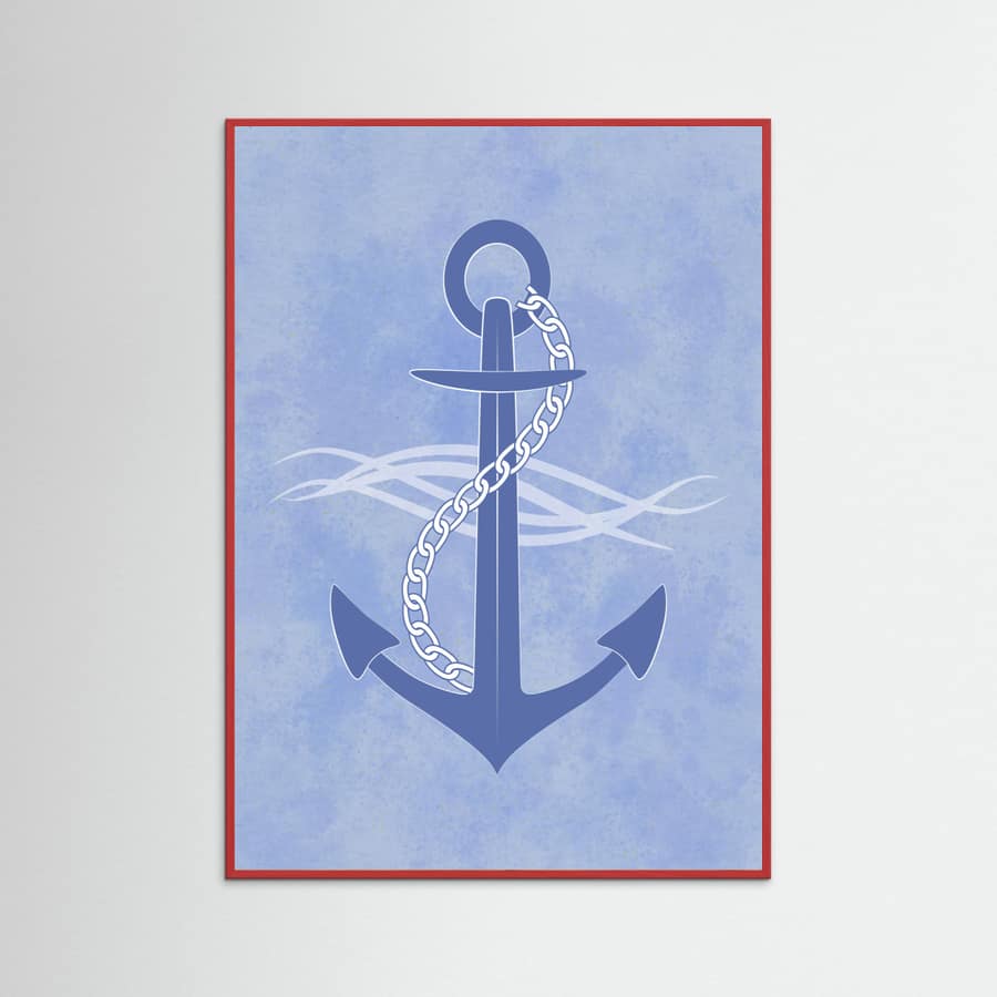 Anchor3 Poster – plakat og kunsttryk