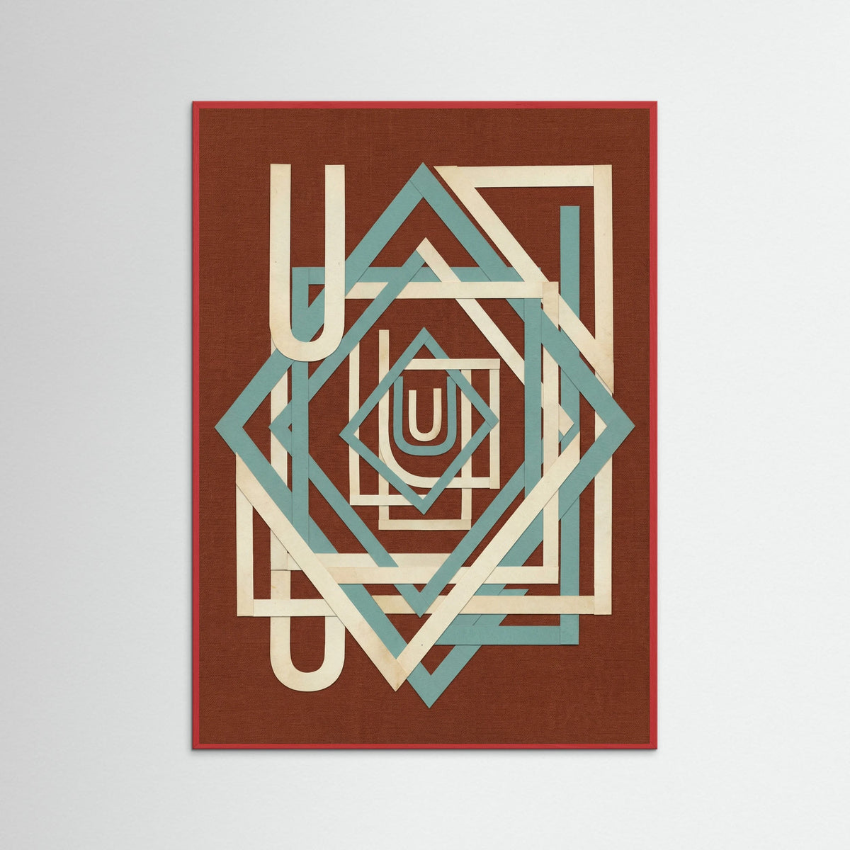 Red Wood Angular Intersections