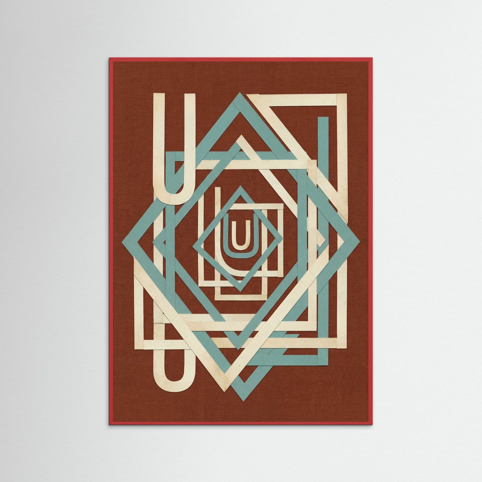 Red Wood Angular Intersections