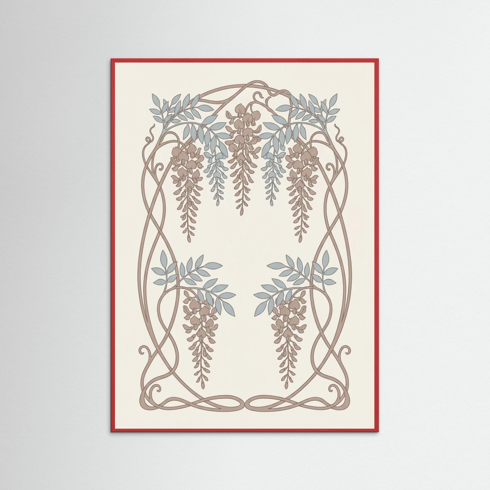 Red Wood Arbor Nouveau