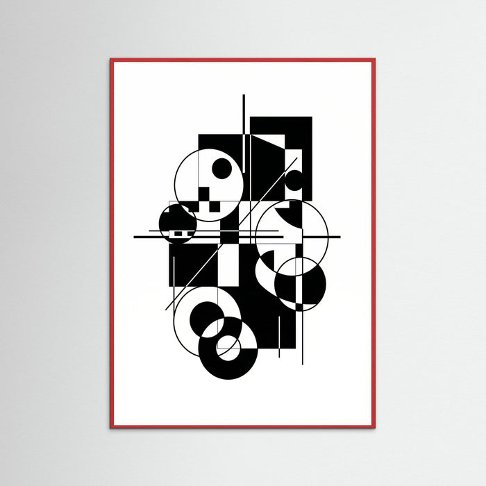 Red Wood Art Print