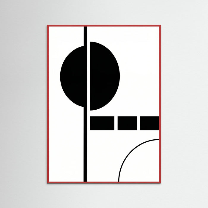 Red Wood Art Print
