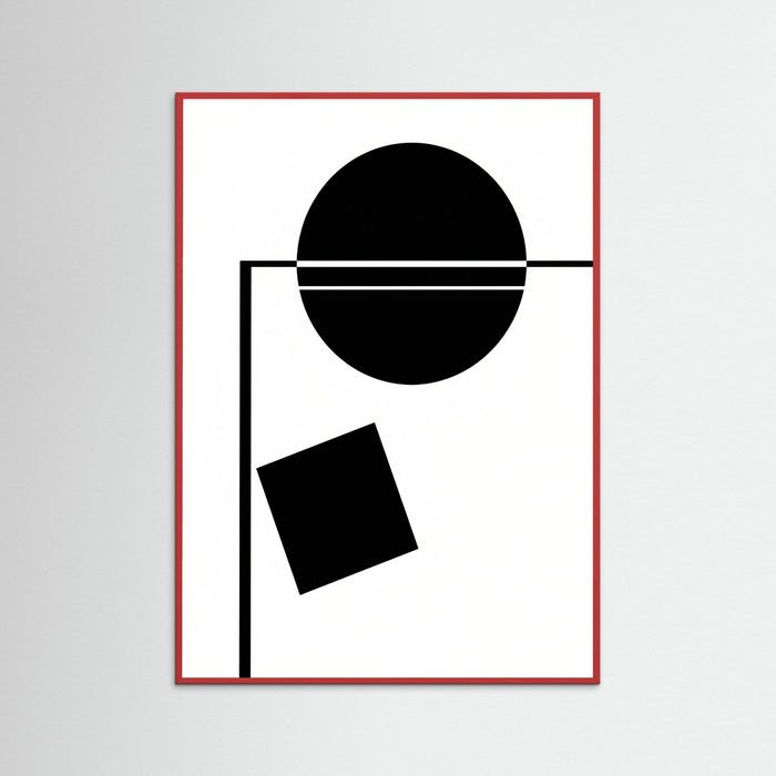 Red Wood Art Print