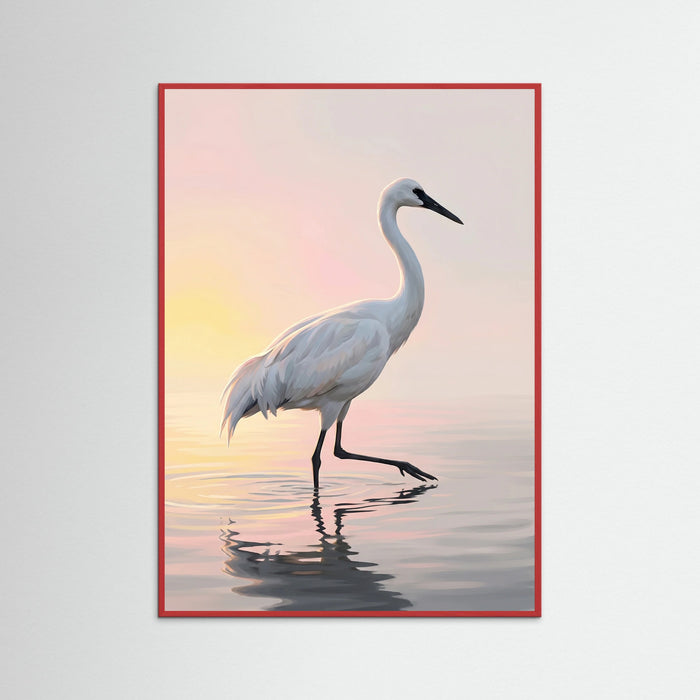 Red Wood Ascending Swan