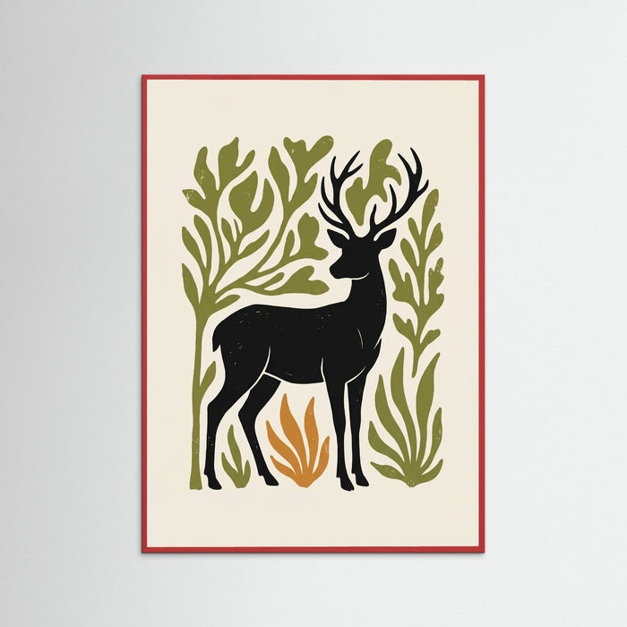 Red Wood Avian Embrace