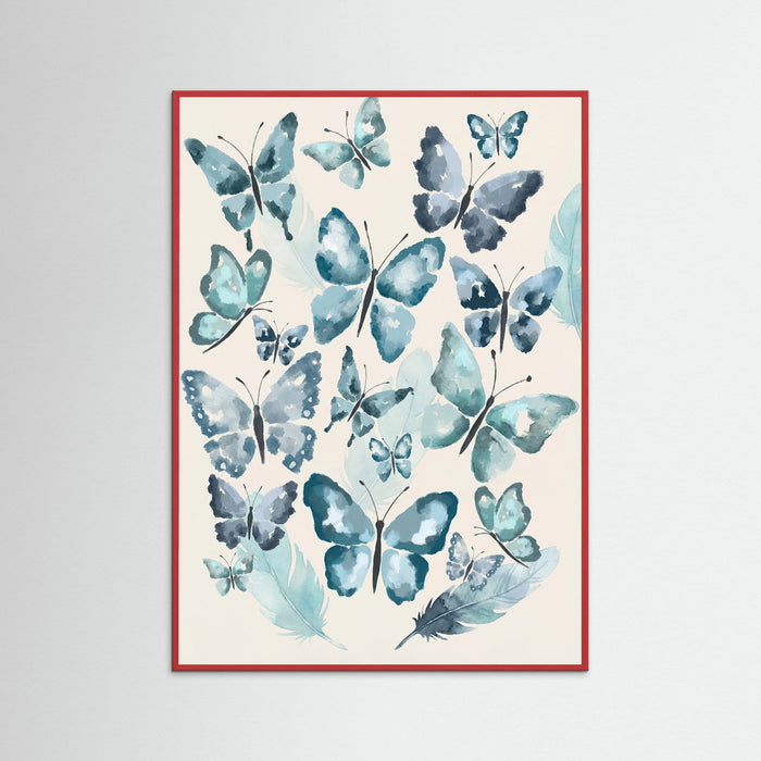Red Wood Azure Butterflies