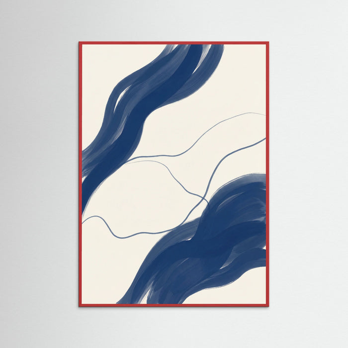 Red Wood Azure Embrace