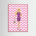 Barbie Zig Zag Poster – Poster und Kunstdruck