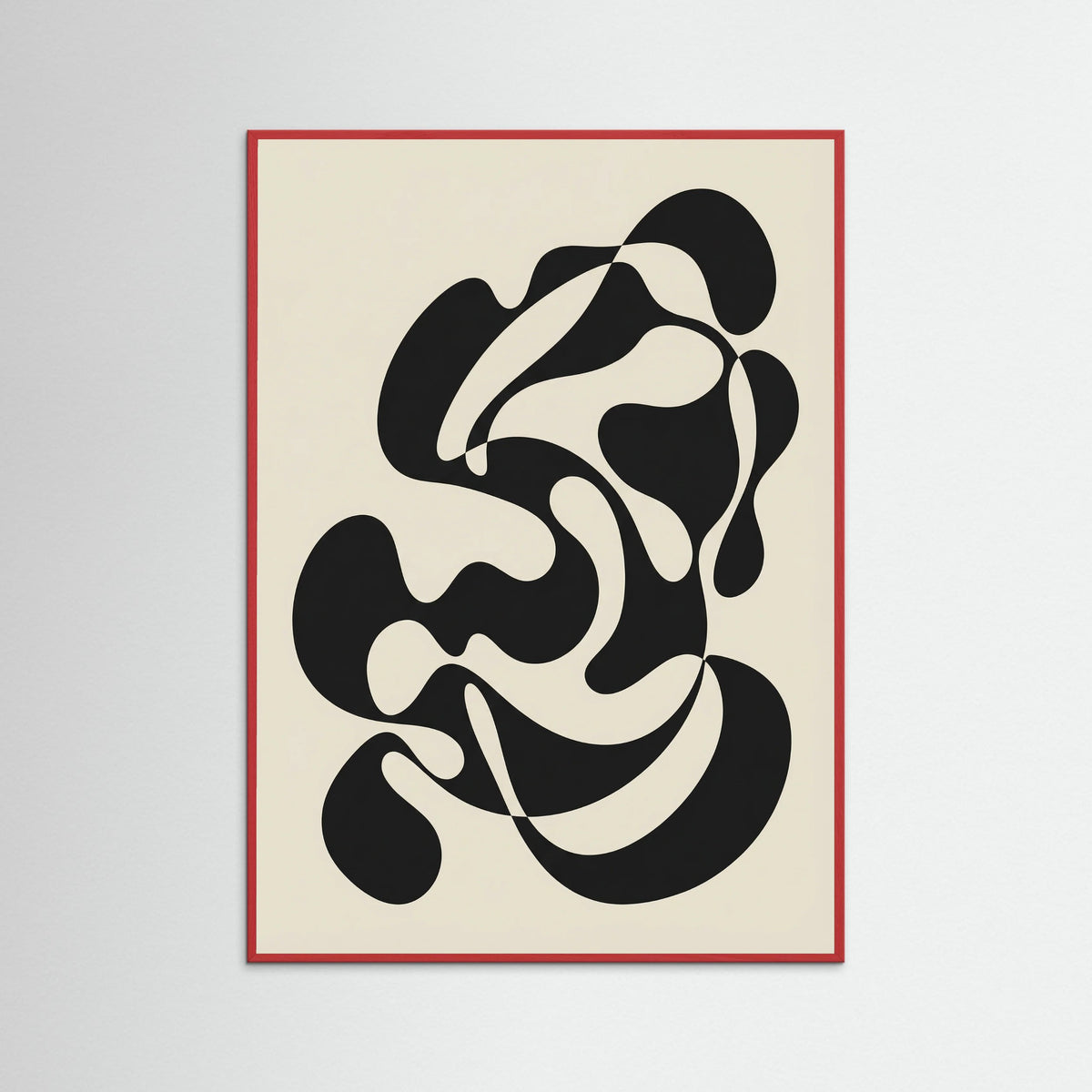 Red Wood Bauhaus Forms