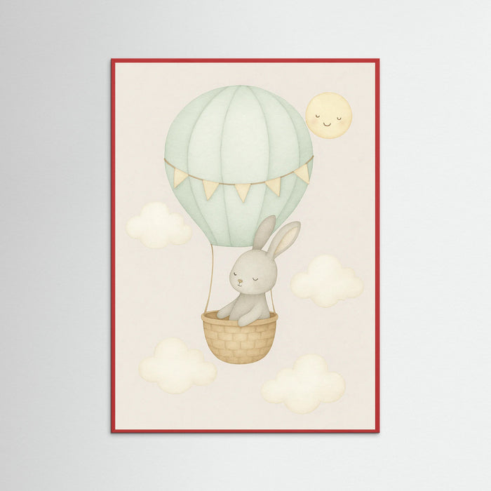 Red Wood Bear Hot Air Balloon