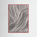 Beige Wave Pattern Poster – poster and art print