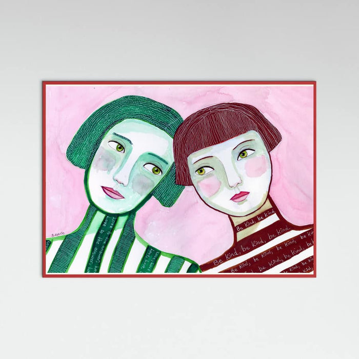 Best friends Poster – Poster und Kunstdruck