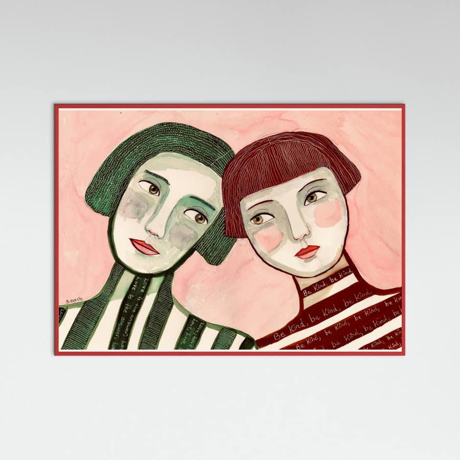 Póster Best friends – póster e impresión artística
