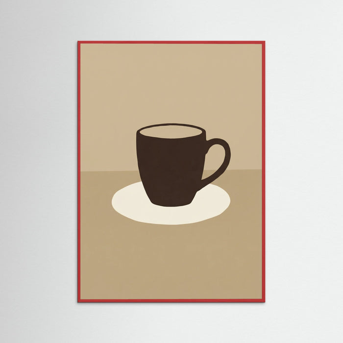 Red Wood Beverage Silhouette