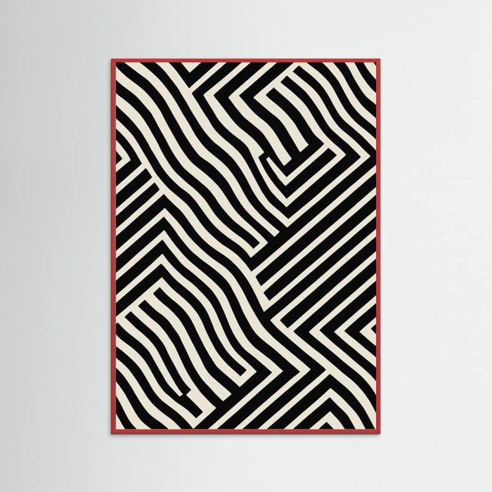 Black And White Poster – plakat og kunsttryk