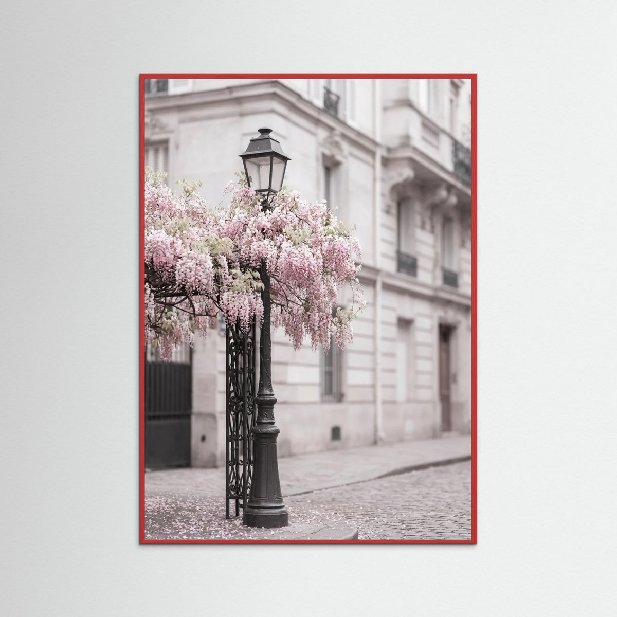 Red Wood Blossom Balcony
