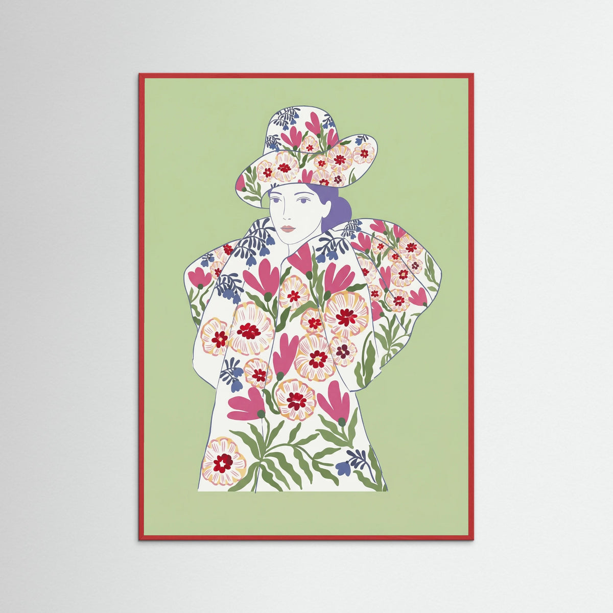 Red Wood Blossom Ensemble