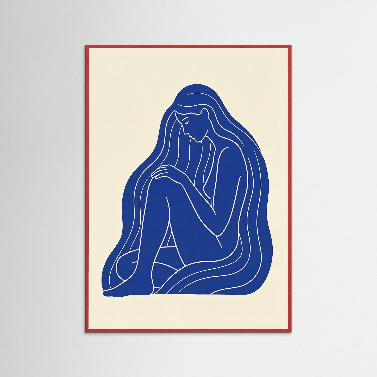 Red Wood Blue Embrace