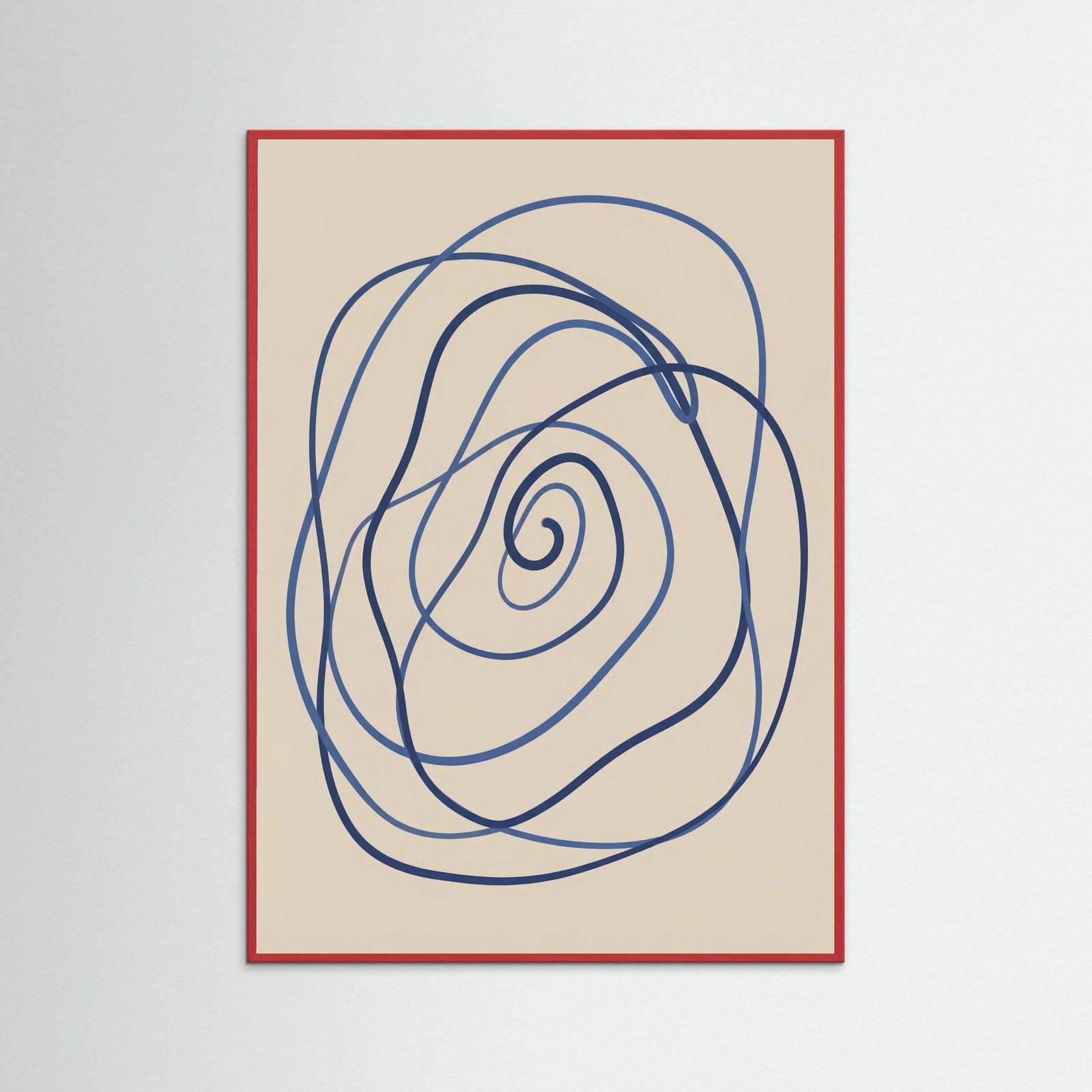 Red Wood Blue Meander