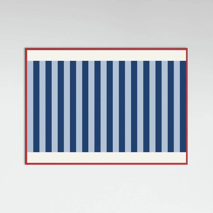 Poster Blue Stripes – poster e stampa artistica
