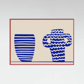 Blue Vases Poster – poster and art print