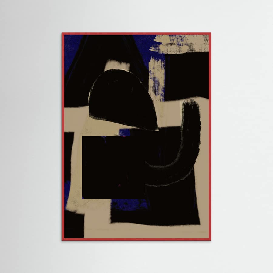 Blues -juliste – juliste ja taidepainatus