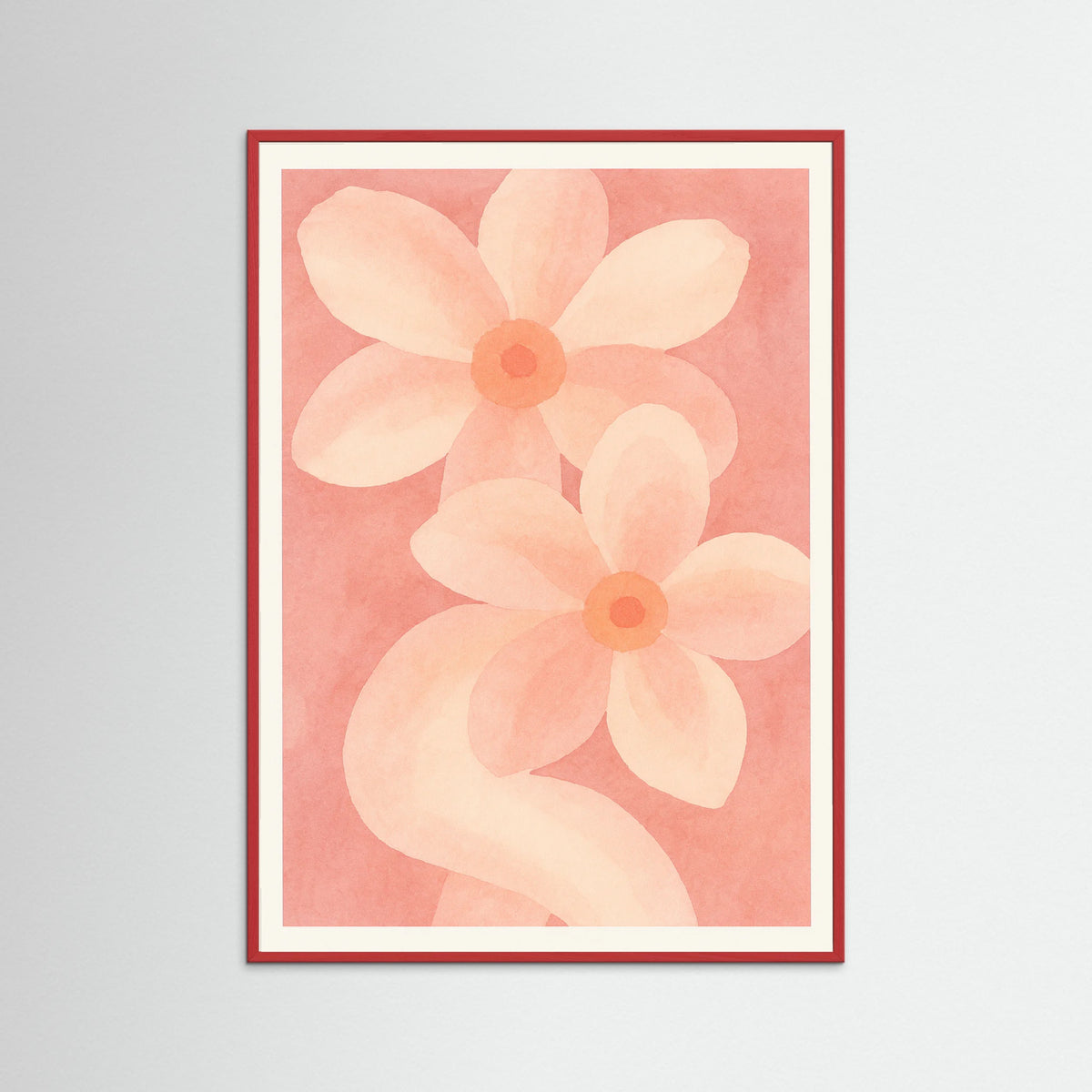 Red Wood Blush Petals