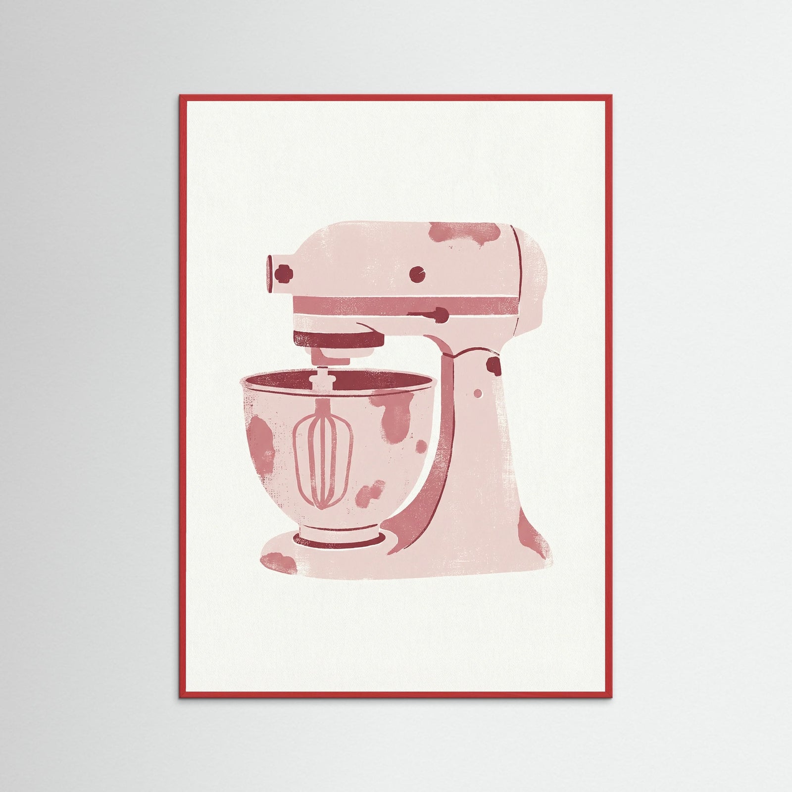 Red Wood Blush Teapot