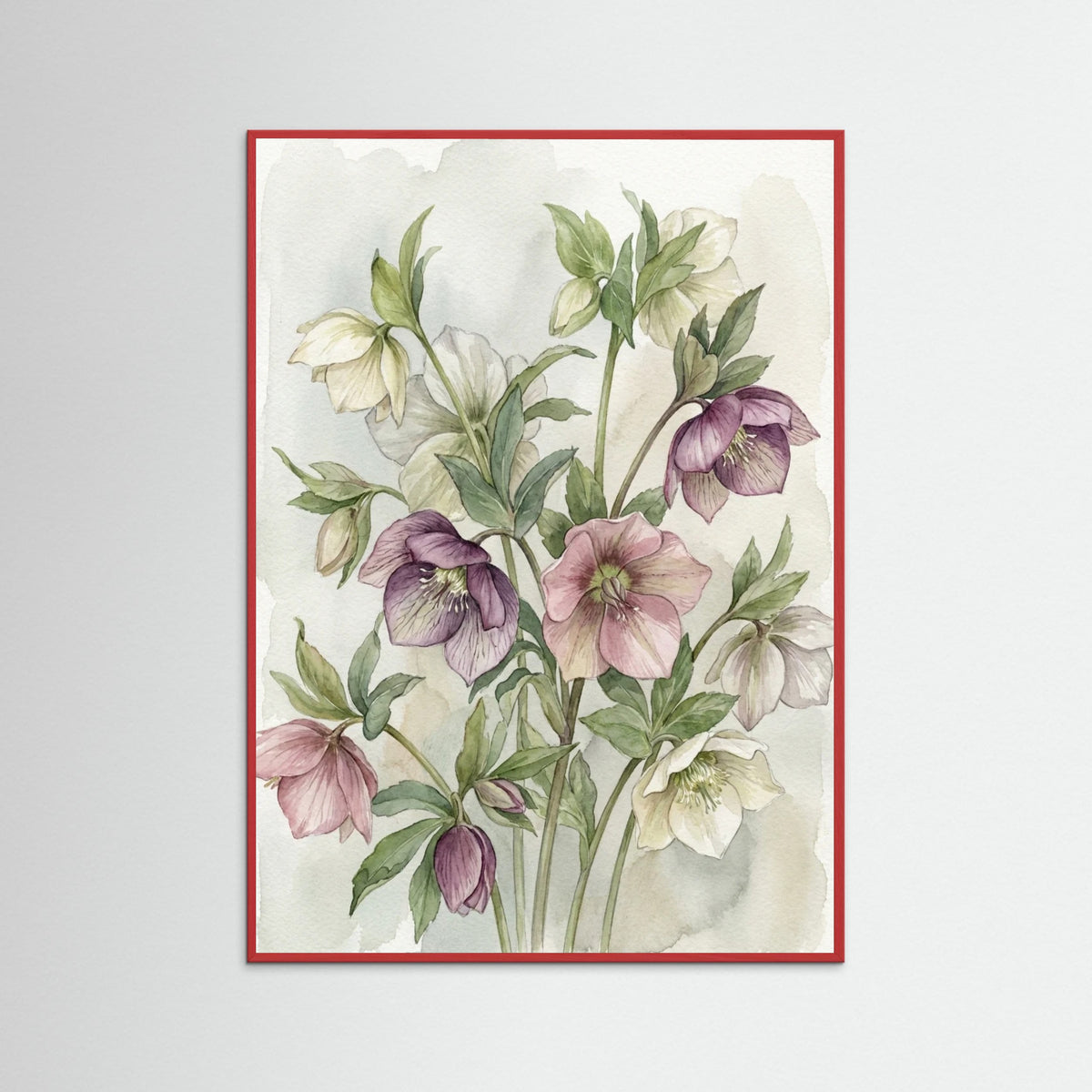 Red Wood Blushing Magnolias