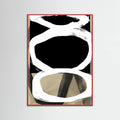 Bold Black On White No4 Poster – plakat og kunsttryk