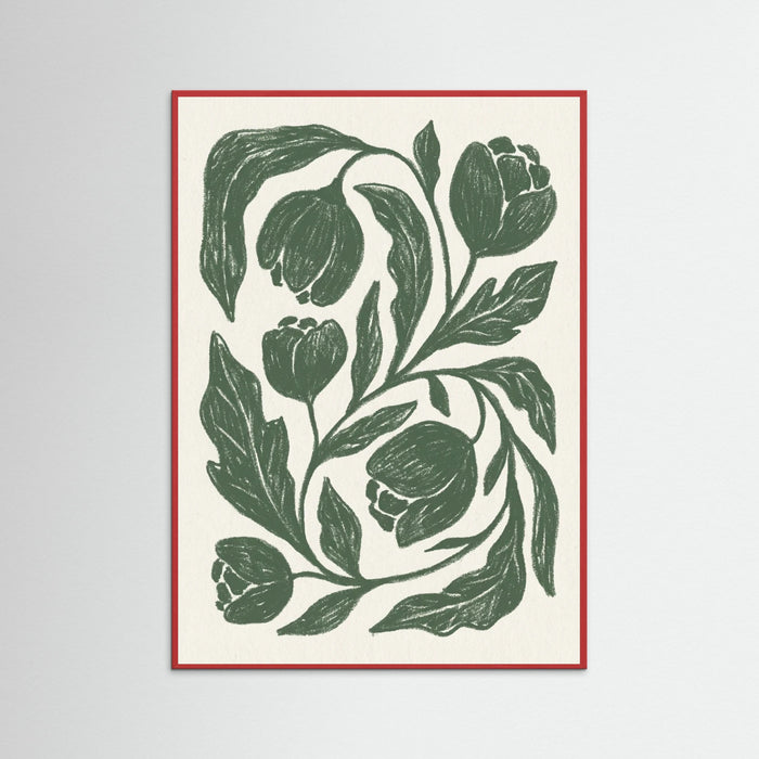 Red Wood Botanical Flow