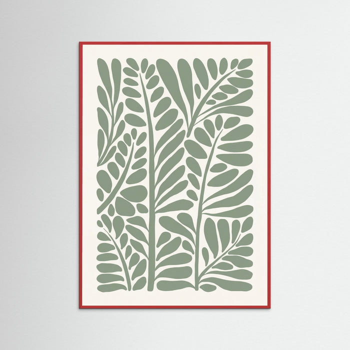 Red Wood Botanical Harmony