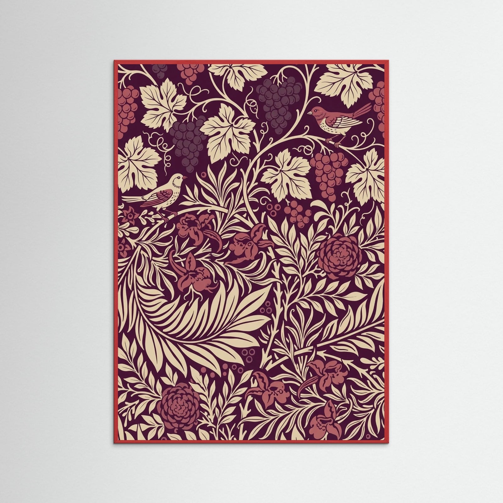 Red Wood Botanical Rhapsody
