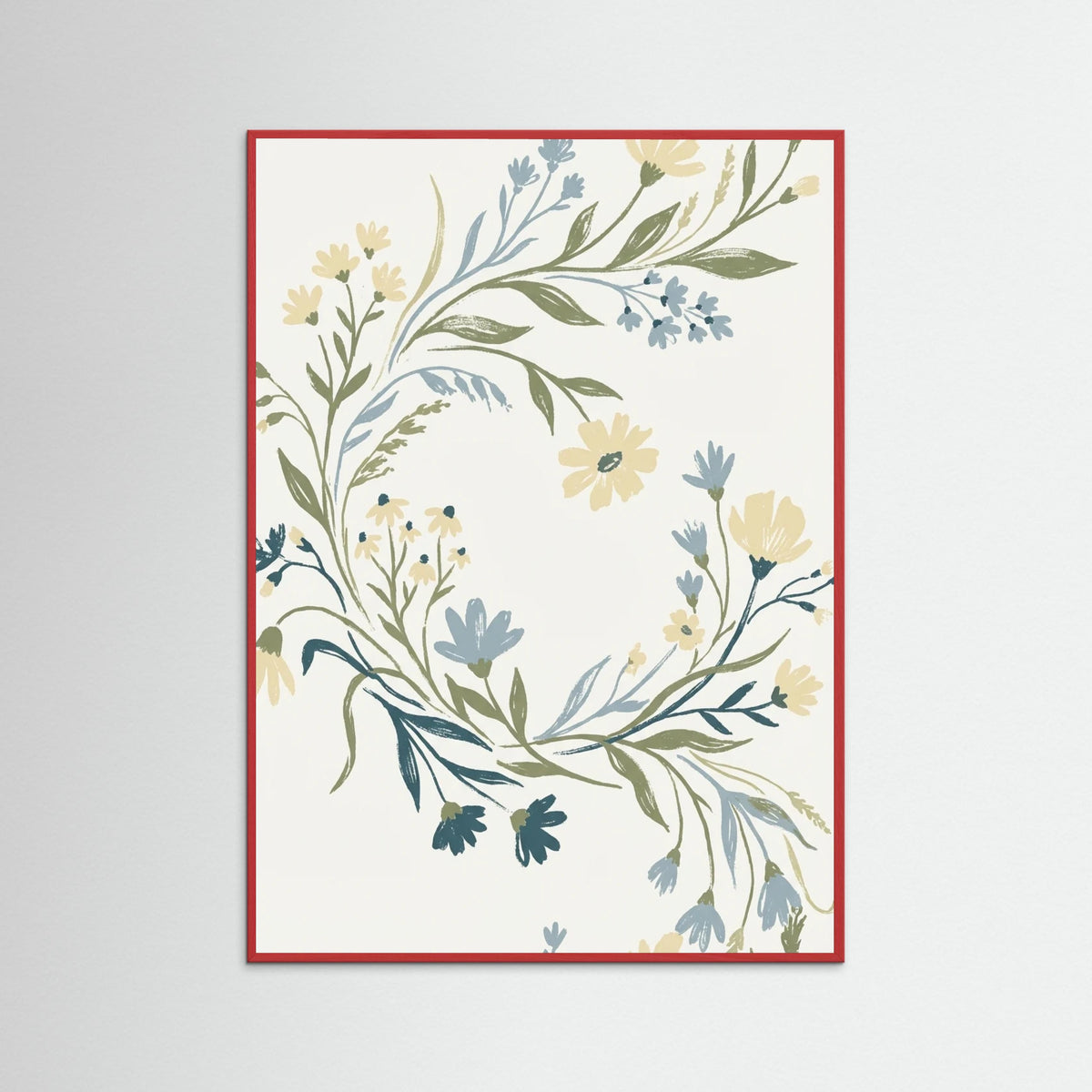 Red Wood Botanical Vessel