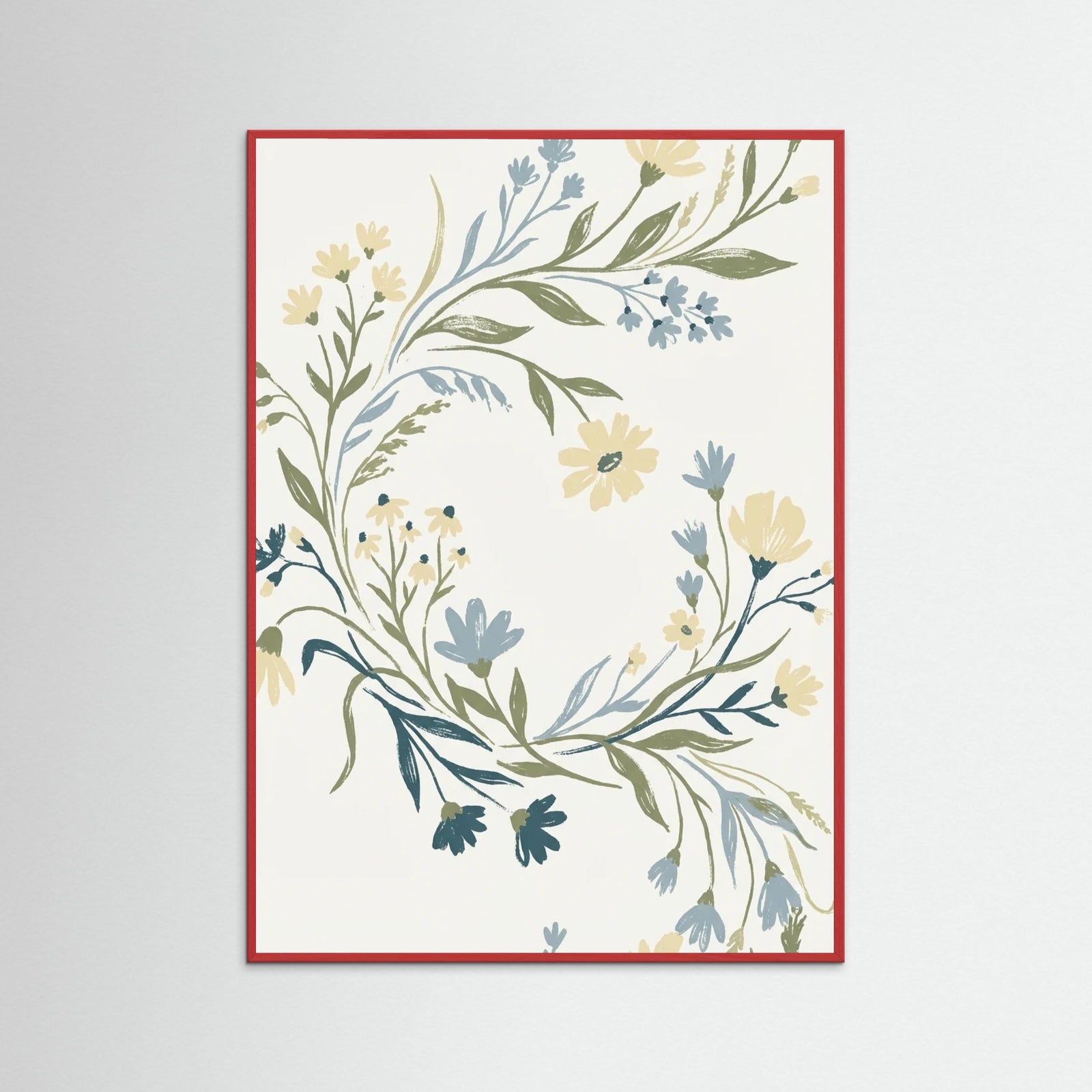 Red Wood Botanical Vessel