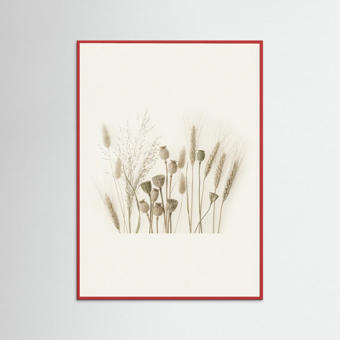 Red Wood Botanical Whispers