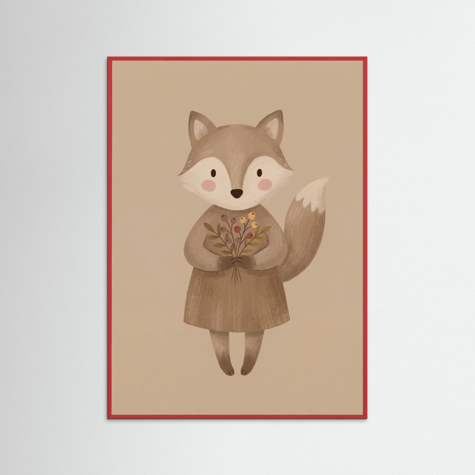 Red Wood Bunnys Bouquet