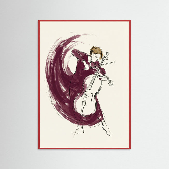 Red Wood Burgundy BalletS
