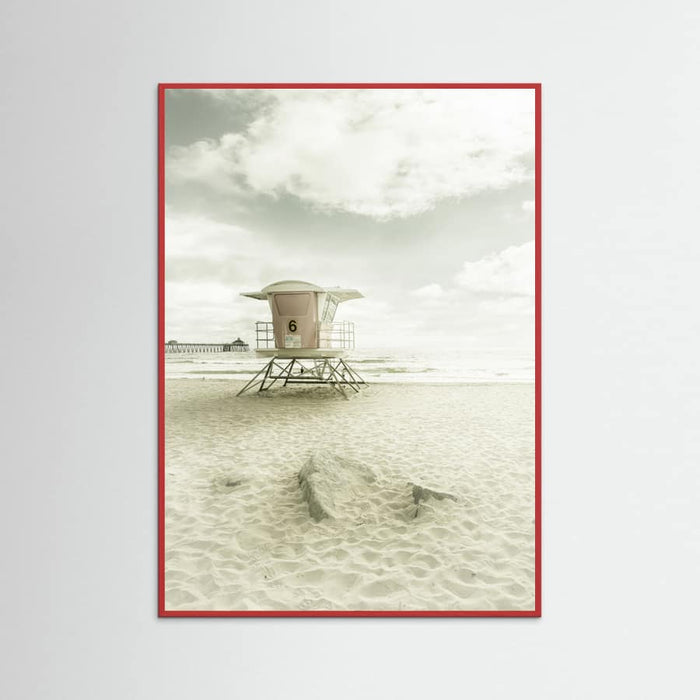 Affiche CALIFORNIA Vintage Imperial Beach – affiche et impression d’art