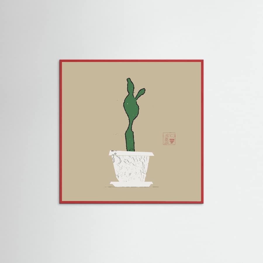 Cactus -juliste – juliste ja taidepainatus