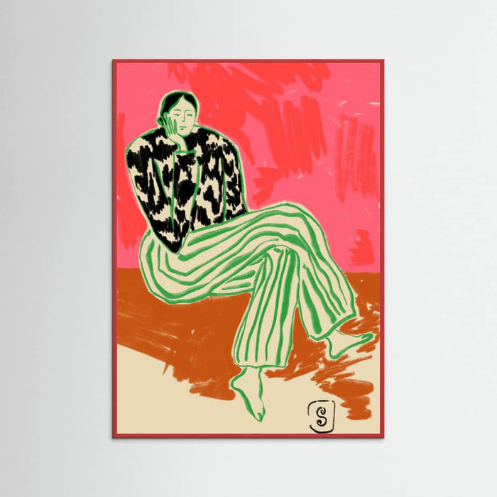 Poster Calm Woman Portrait – poster e stampa artistica