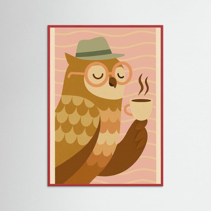 Red Wood Canine Artist Chic