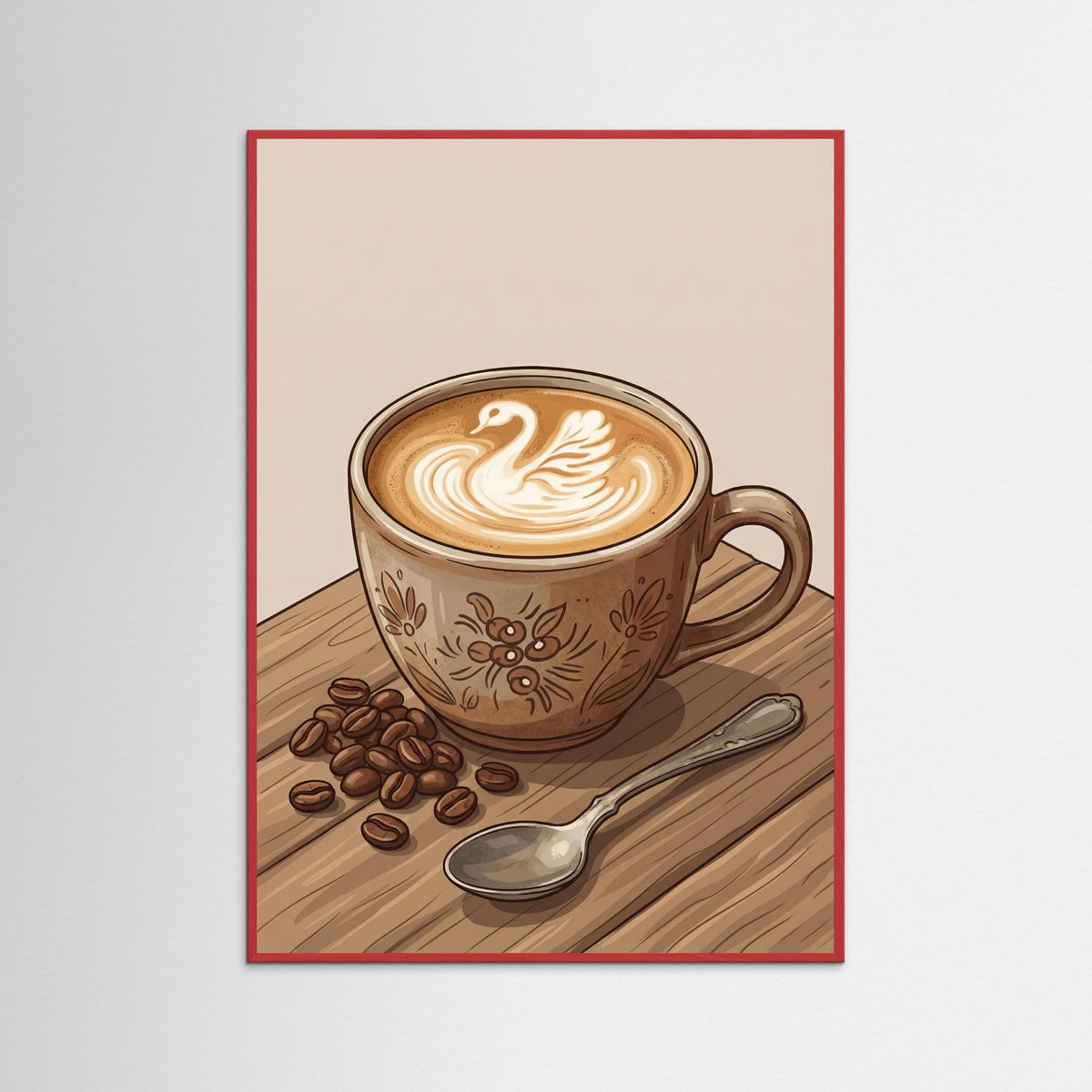 Red Wood Cappuccino Bliss