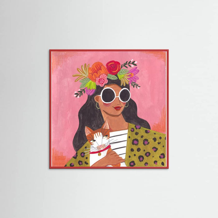 Póster Cat lady – póster e impresión artística