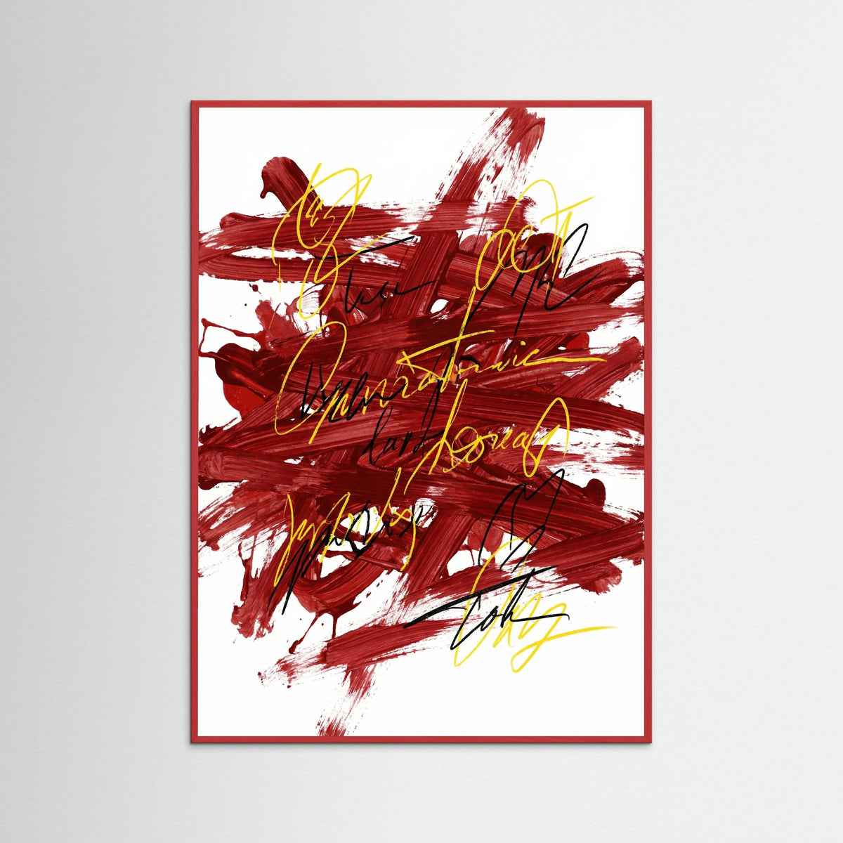 Red Wood Catalan Strokes