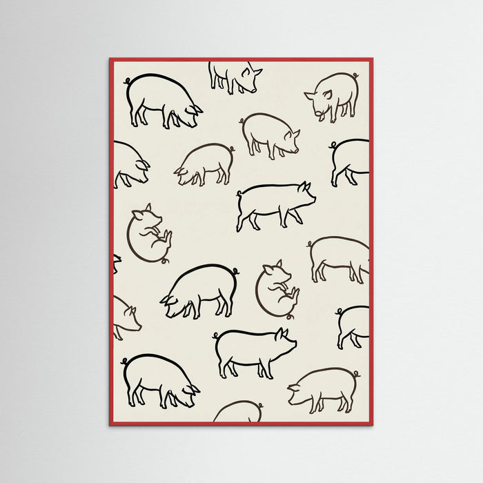 Red Wood Cattle Grid