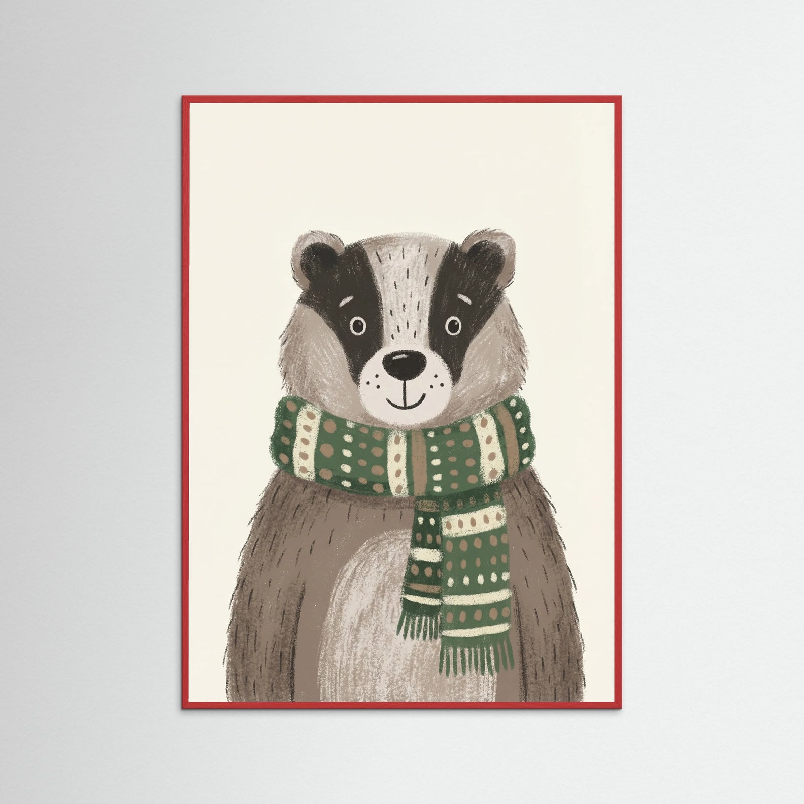 Red Wood Celebration Bear