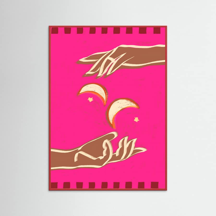 Red Wood Celestial Exchange – A Couple Of Moons Poster