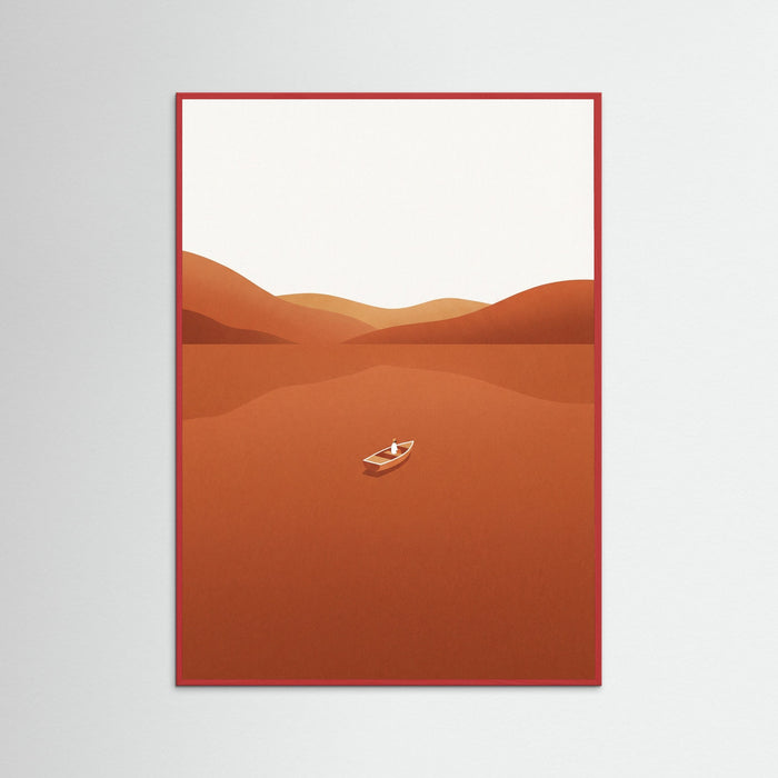 Red Wood Centered Solitude