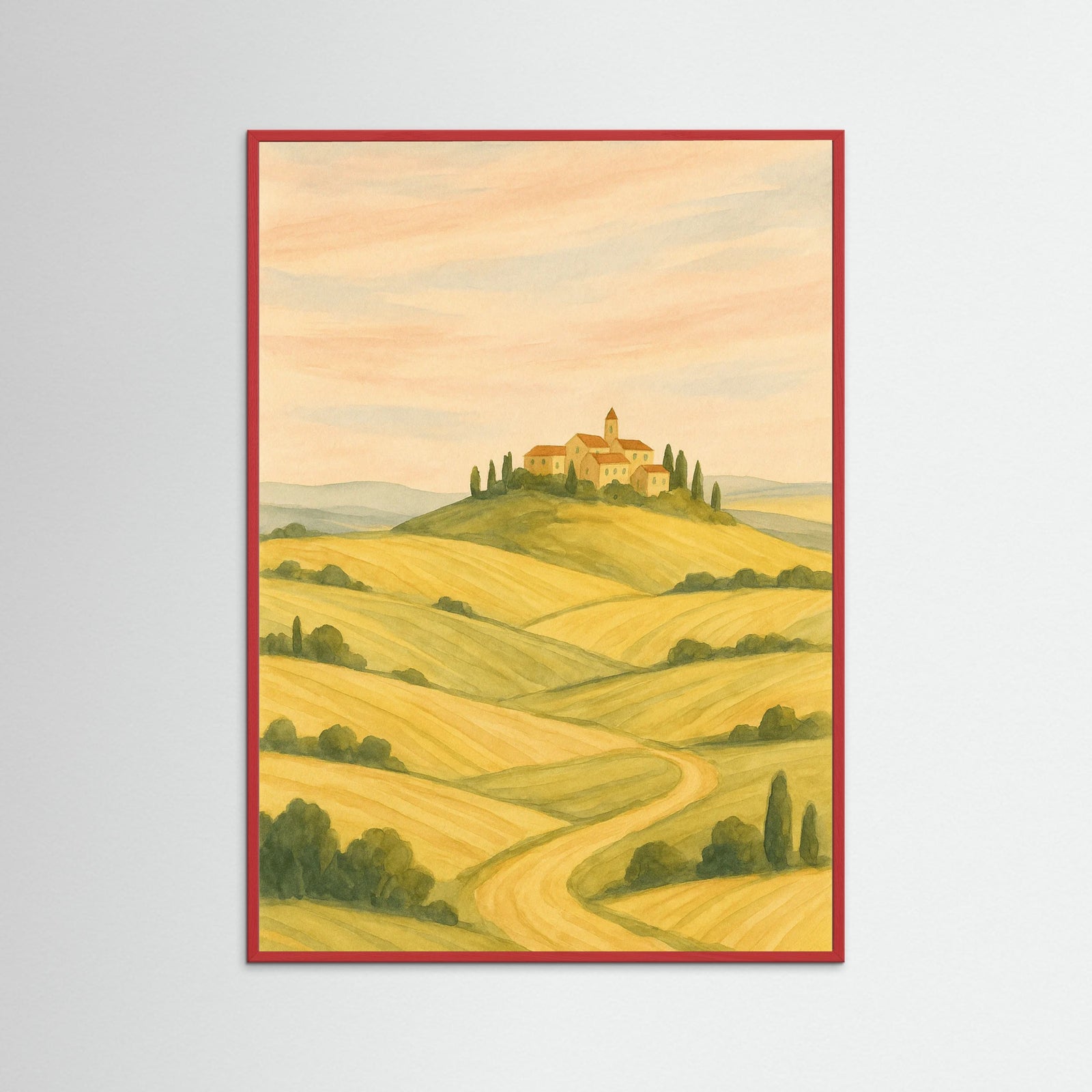 Red Wood Charming Balconies